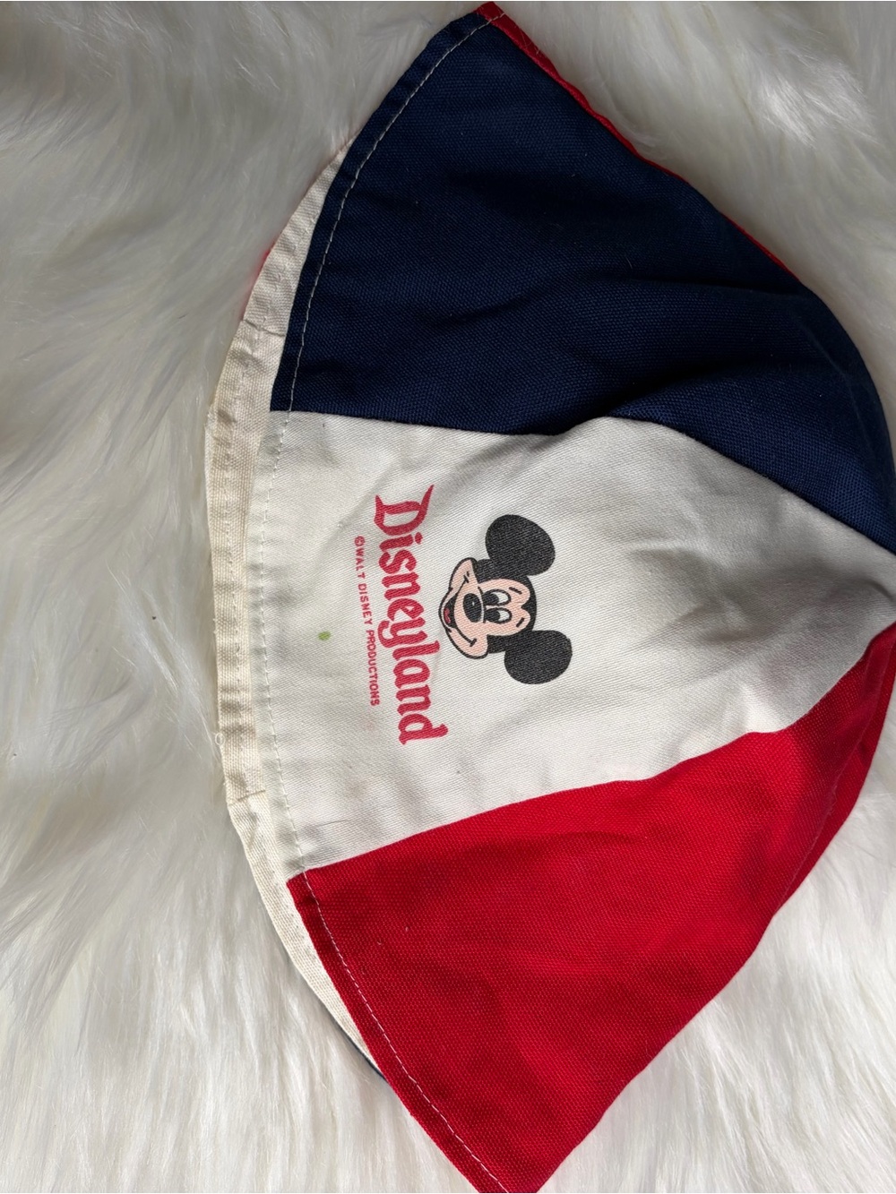 Vintage 1970's Mickey Mouse Disneyland Kids Bucket Hat